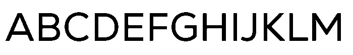 Nexa Pro Text Variable Regular Font UPPERCASE