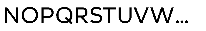 Nexa Pro Text Variable Regular Font UPPERCASE