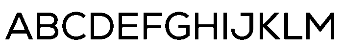 Nexa Pro Variable Regular Font UPPERCASE