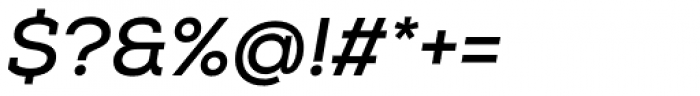 Nexa Slab Bold Italic Font OTHER CHARS
