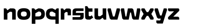 Nexagon Bold Font LOWERCASE