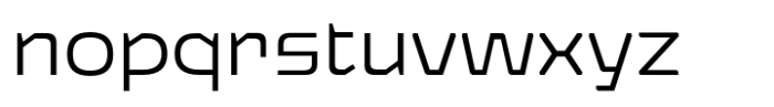 Nexagon Light Font LOWERCASE
