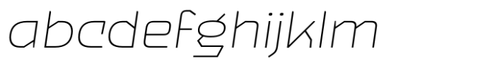 Nexagon Thin Italic FONT