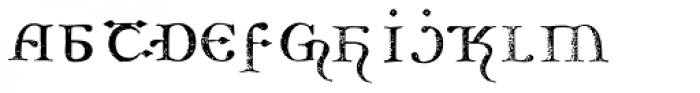 Nexodus Olde Font LOWERCASE