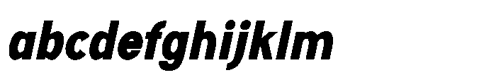 Nexora Black Oblique FONT