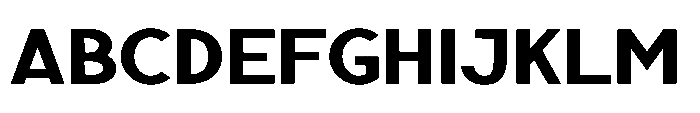 Nexora Bold Expanded Font UPPERCASE