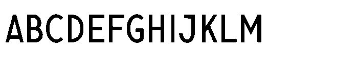 Nexora Condensed Font UPPERCASE