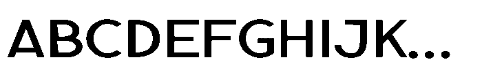 Nexora Expanded Font UPPERCASE