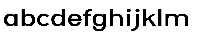Nexora Expanded FONT