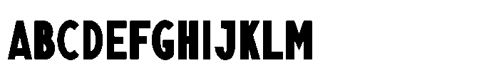 Nexora Extra Black Condensed Font UPPERCASE