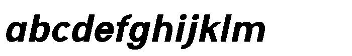 Nexora Extra Expanded Oblique FONT