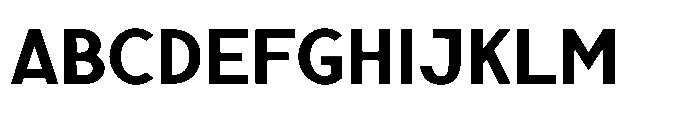 Nexora Extra Expanded Font UPPERCASE