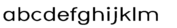 Nexora Extra Light Expanded FONT