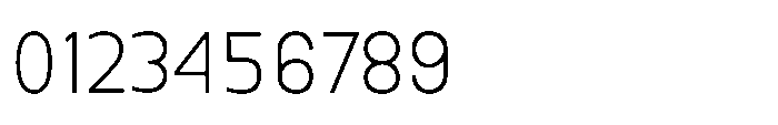 Nexora Hairline Condensed Font OTHER CHARS
