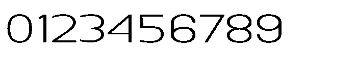 Nexora Hairline Expanded Font OTHER CHARS