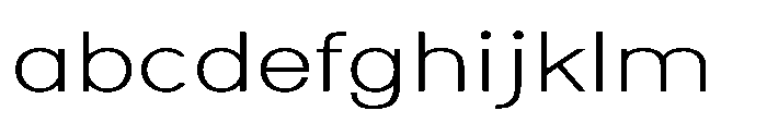 Nexora Hairline Expanded FONT