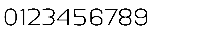 Nexora Hairline Font OTHER CHARS