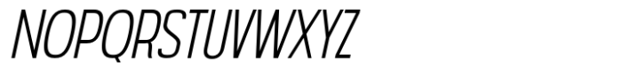 Nexora Italic Font UPPERCASE
