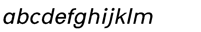 Nexora Light Oblique FONT