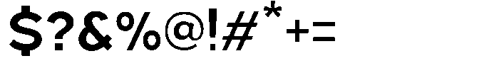 Nexora Naura Nexora Noura Bold Font OTHER CHARS