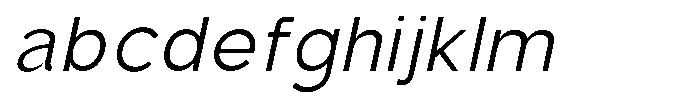 Nexora Naura Nexora Noura Extra Light Oblique FONT