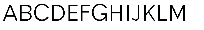 Nexora Naura Nexora Noura Extra Light Font UPPERCASE