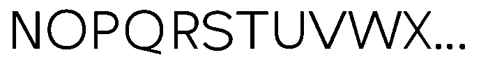 Nexora Naura Nexora Noura Extra Light Font UPPERCASE