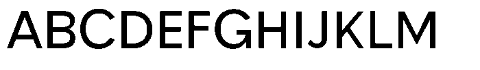 Nexora Naura Nexora Noura Regular Font UPPERCASE