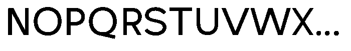 Nexora Naura Nexora Noura Regular Font UPPERCASE