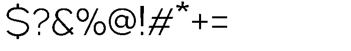 Nexora Naura Nexora Noura Thin Font OTHER CHARS