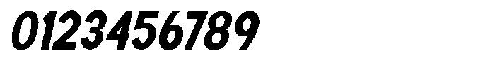 Nexora Naura Semi Condensed Oblique Font OTHER CHARS