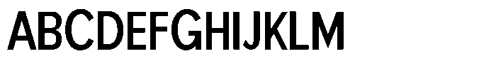 Nexora Naura Ultra Condensed Font UPPERCASE
