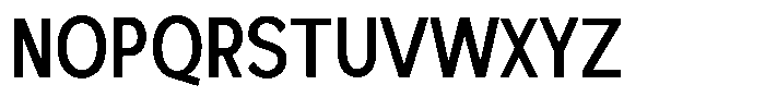 Nexora Naura Ultra Condensed Font UPPERCASE