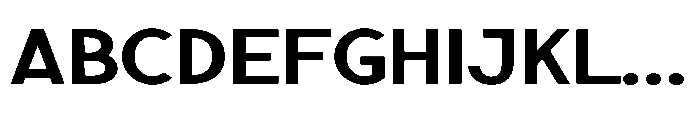 Nexora Semi Bold Expanded Font UPPERCASE