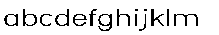 Nexora Thin Expanded FONT