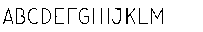 Nexora Ultra Condensed Font UPPERCASE