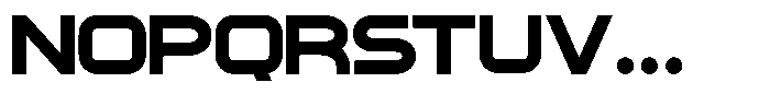 Nexoris Font UPPERCASE