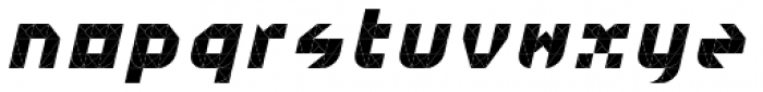 Next Stop UltraBlack Oblique Font LOWERCASE
