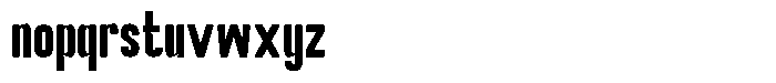Nextor Regular Font LOWERCASE