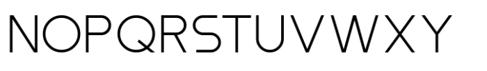 Nexura Regular Font UPPERCASE
