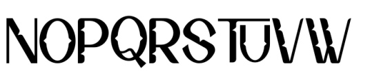 Nexusville Regular Font UPPERCASE