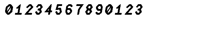NeueKonst Round Black Italic Font OTHER CHARS