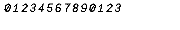 NeueKonst Round Bold Italic Font OTHER CHARS