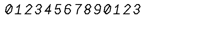 NeueKonst Round Regular Italic Font OTHER CHARS