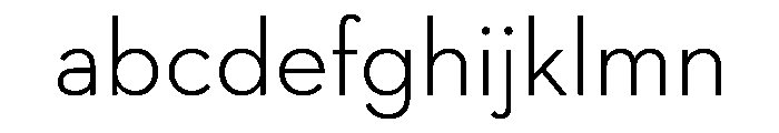 Neutra No. 2 Text Light Font LOWERCASE