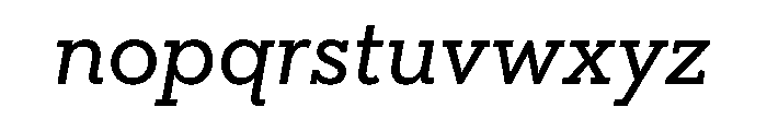 Neutra Slab Text Book Italic Font LOWERCASE