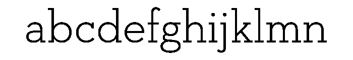 Neutra Slab Text Light Font LOWERCASE
