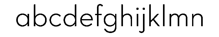 Neutra Text Light Alternate Font LOWERCASE