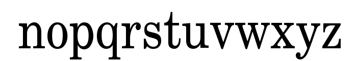 New Boston Condensed Normal Font LOWERCASE