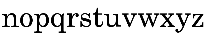New Boston Normal Font LOWERCASE